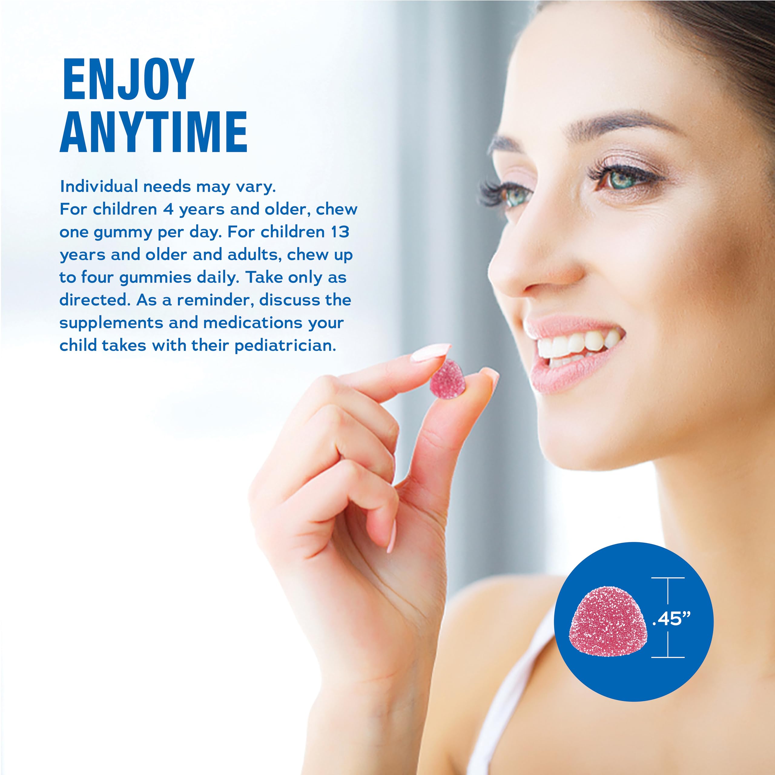 Natural Vitality CALM Magnesium Gummies - Vegan Gluten-Free

