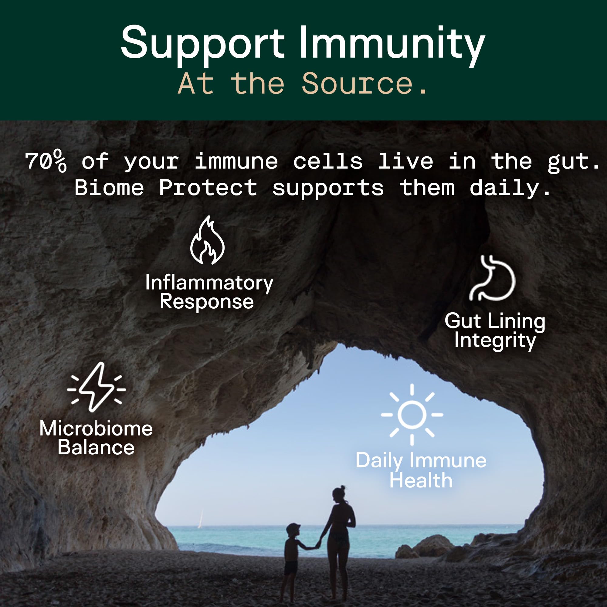 Adapt Naturals Biome Protect 4-in-1 Supplement

