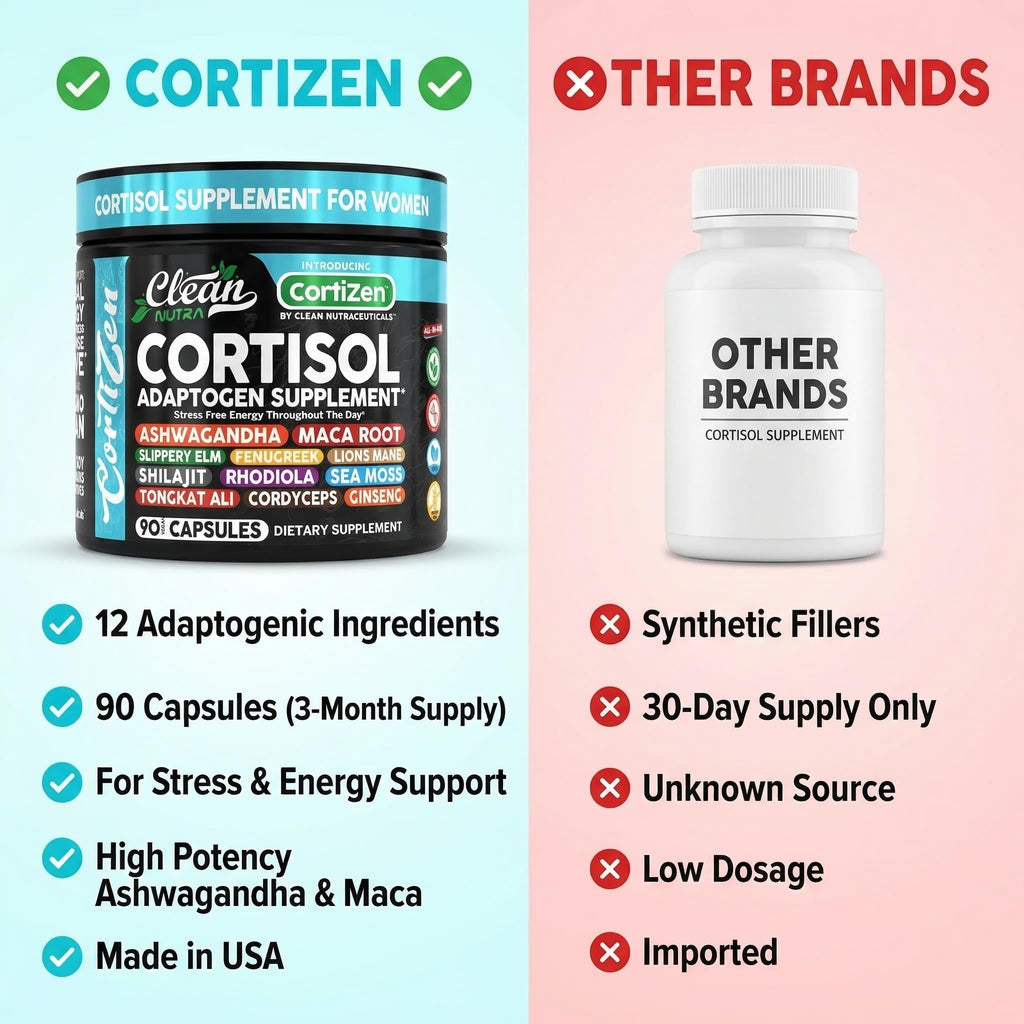 Cortisol Support Supplement for Wellness

