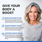 Vitamin B12 Methylcobalamin Supplement by aSquared Nutrition


