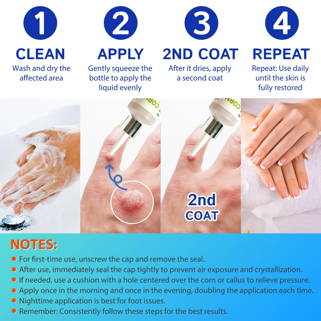 Ulensy Corn Remover Liquid for Feet with Salicylic Acid

