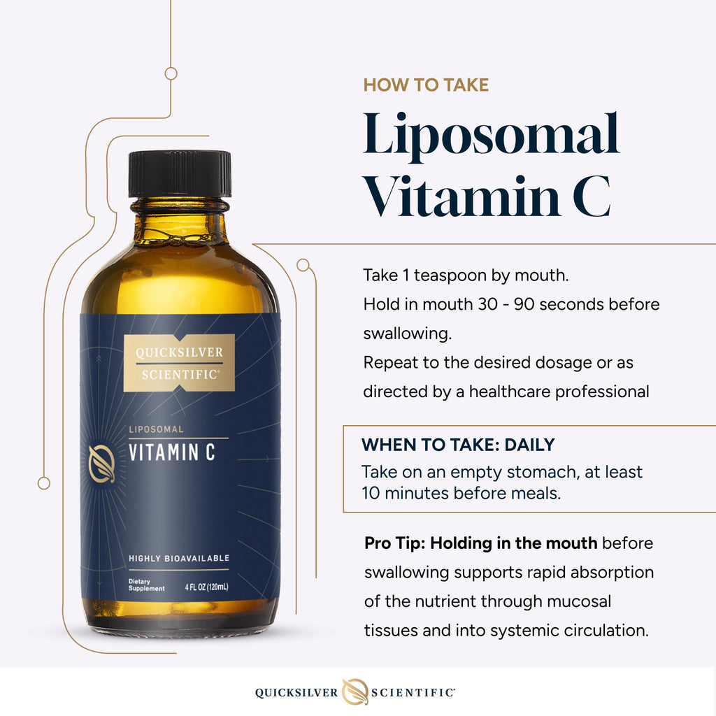 Quicksilver Liposomal Vitamin C – Immune Support

