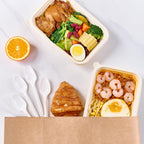FOCUSLINE Disposable Plastic Utensils White

