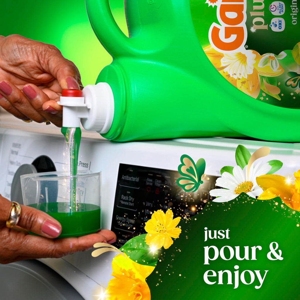 Gain Plus Liquid Laundry Detergent with Oxi Original Scent

