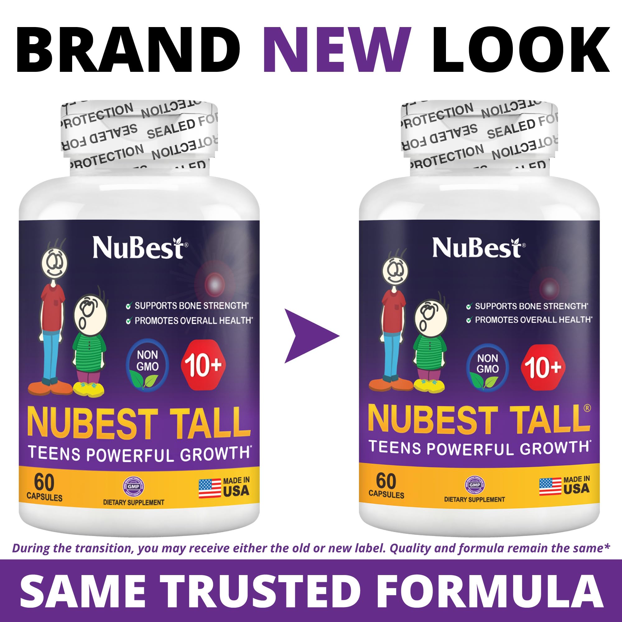 NuBest Tall 10+ Bone Strength Formula for Ages 10+


