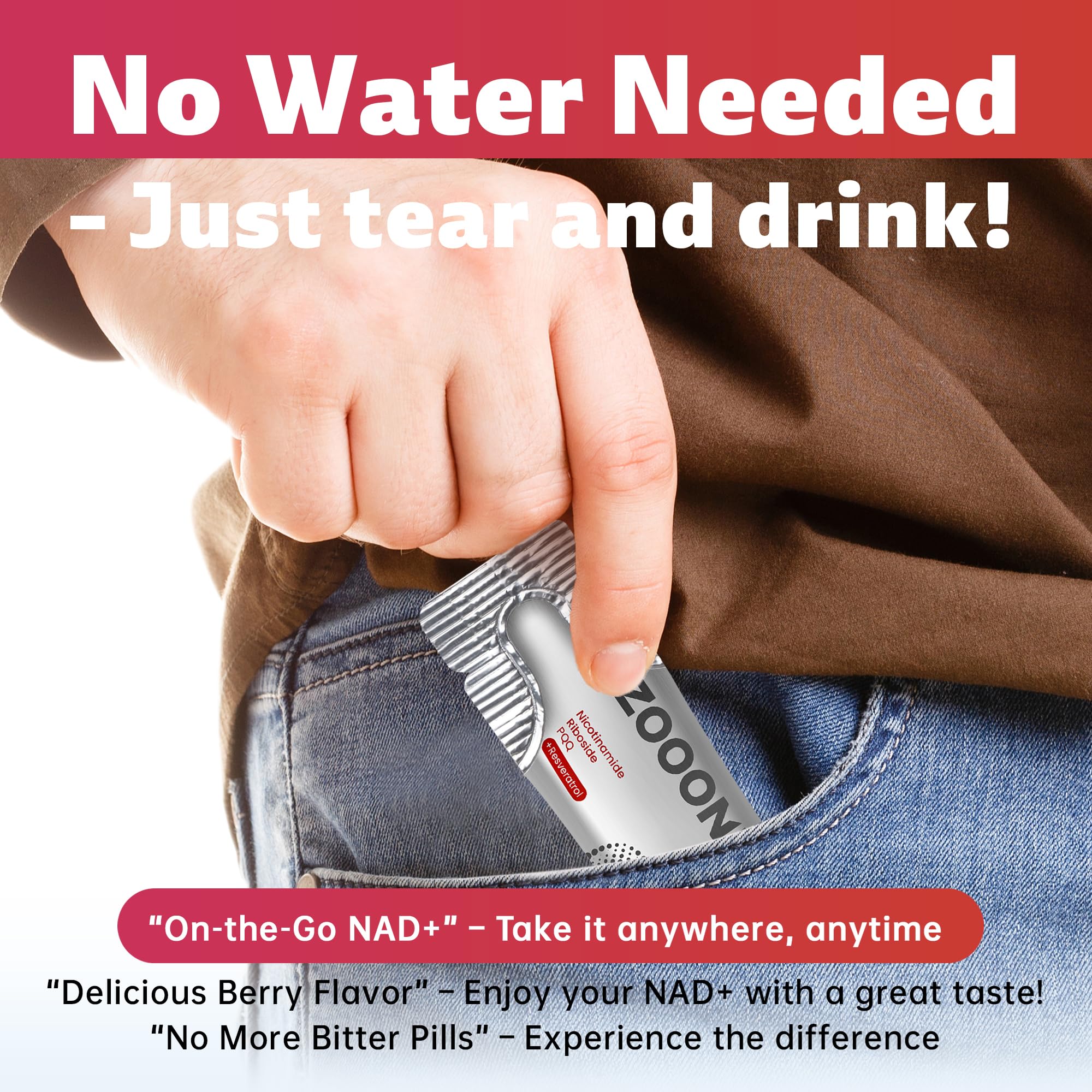 Zooone NAD+ Supplement for Healthy Aging and Energy

