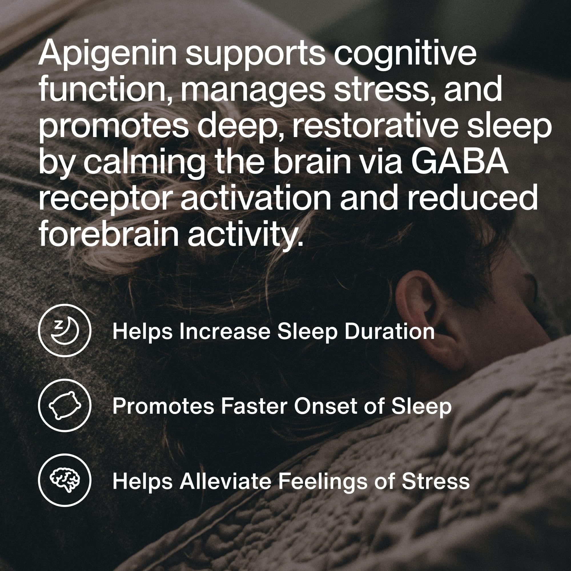Momentous Apigenin Supplement | Sleep Support

