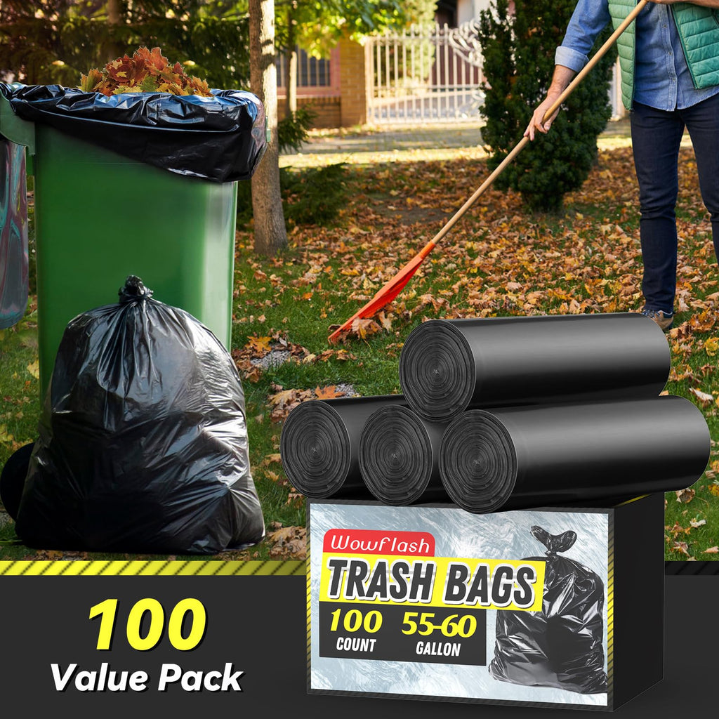 Sturdy Commercial Trash Bags | Heavy-Duty Liners


