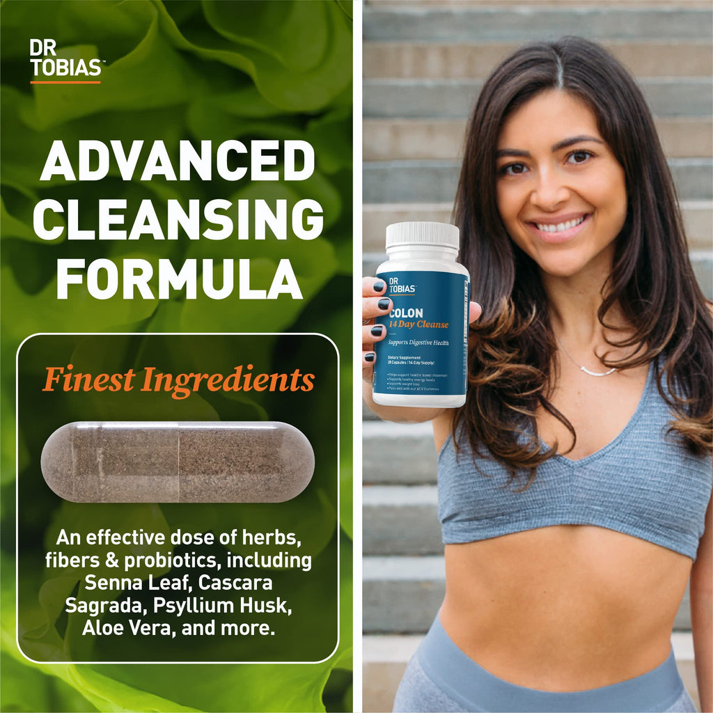 Dr. Tobias Colon Cleanse for Digestive Health - Gentle Detox


