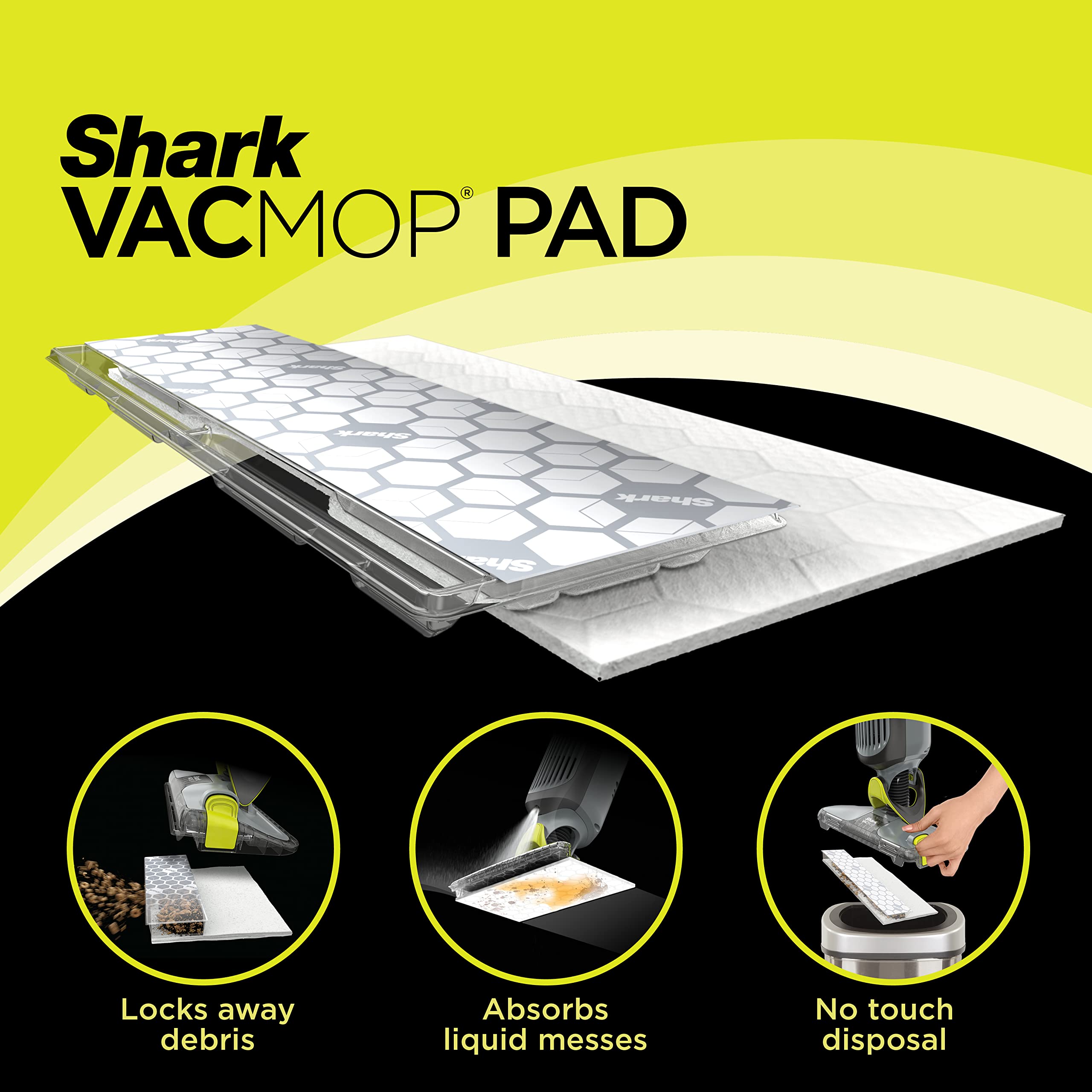Shark VACMOP Disposable Hard Floor Pad Refills

