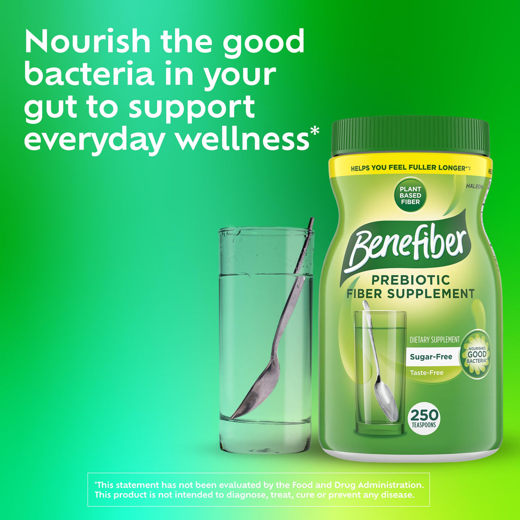 Benefiber Prebiotic Fiber Powder for Digestive Health


