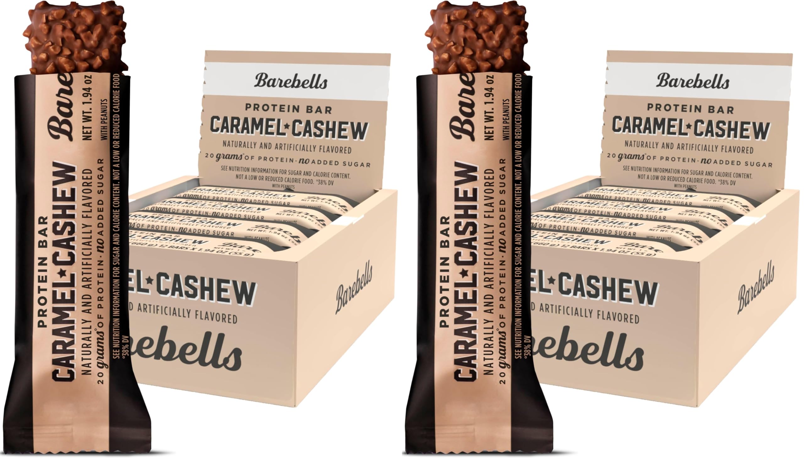 Barebells Protein Bar - 20g Protein, No Added Sugar - High Protein Snack