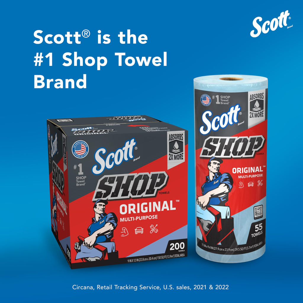 Scott Shop Towels Original - Cloth-Like Cleaning Towels

