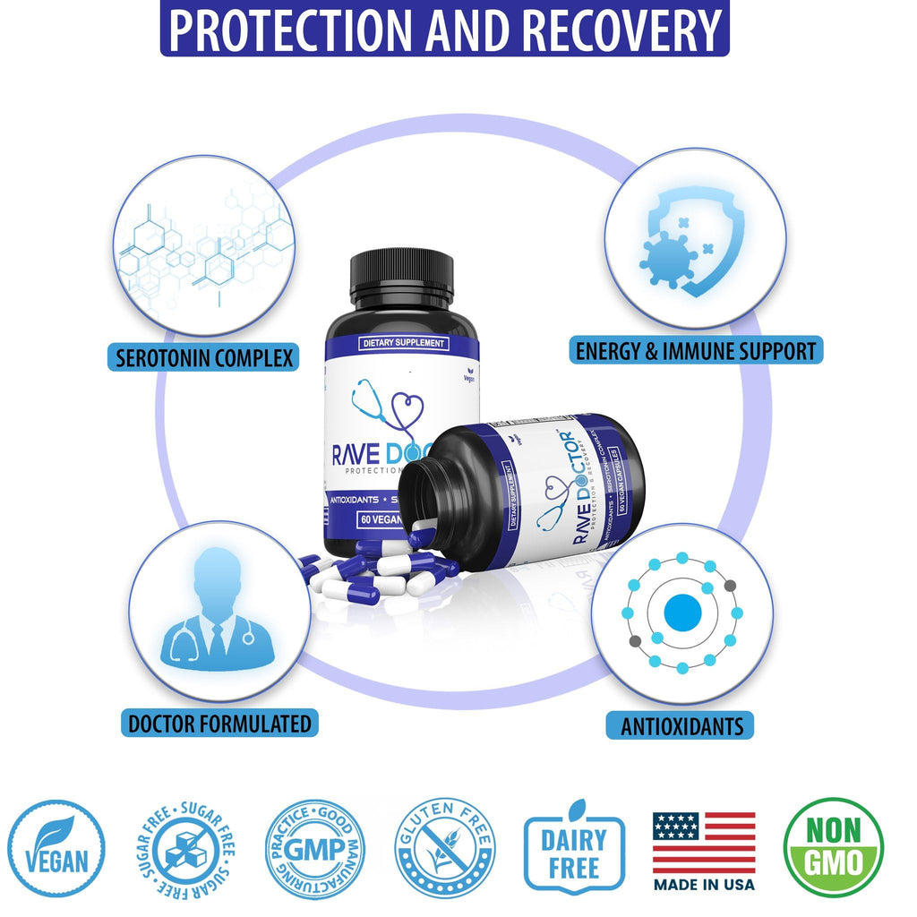Rave Doctor Festival Wellness Supplement for Immune & Mood


