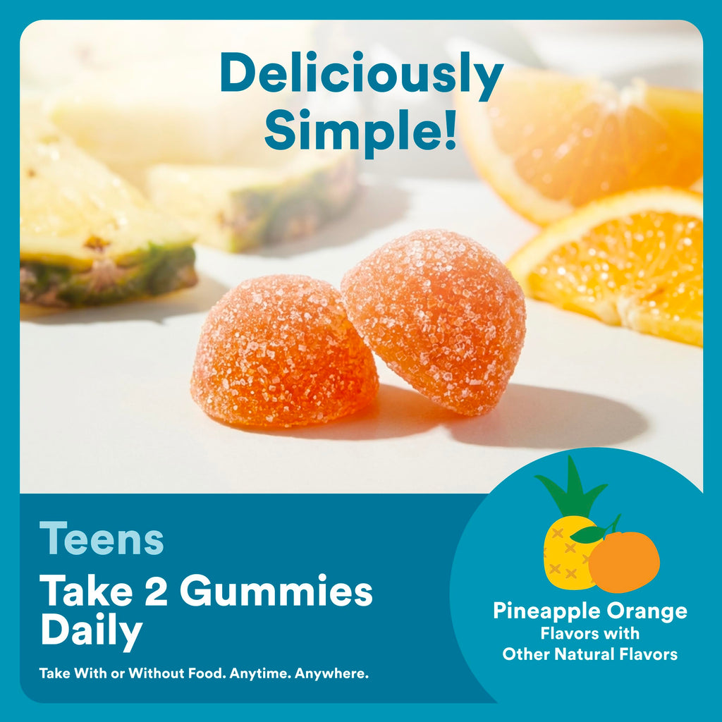 SmartyPants Teen Guy Multivitamin Gummies with Omegas

