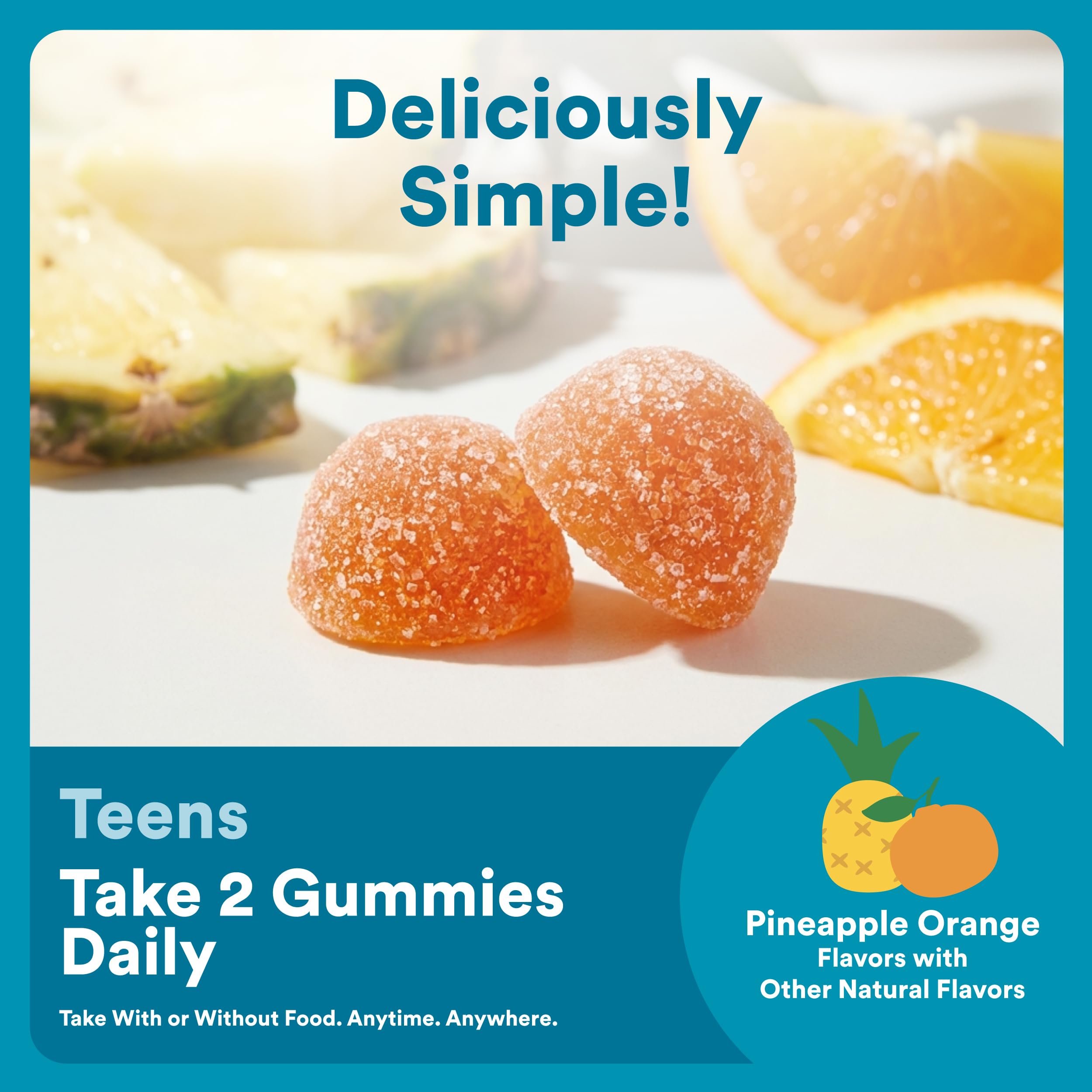 SmartyPants Teen Guy Multivitamin Gummies with Omegas

