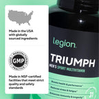 LEGION Triumph Sport Multivitamin Daily Wellness

