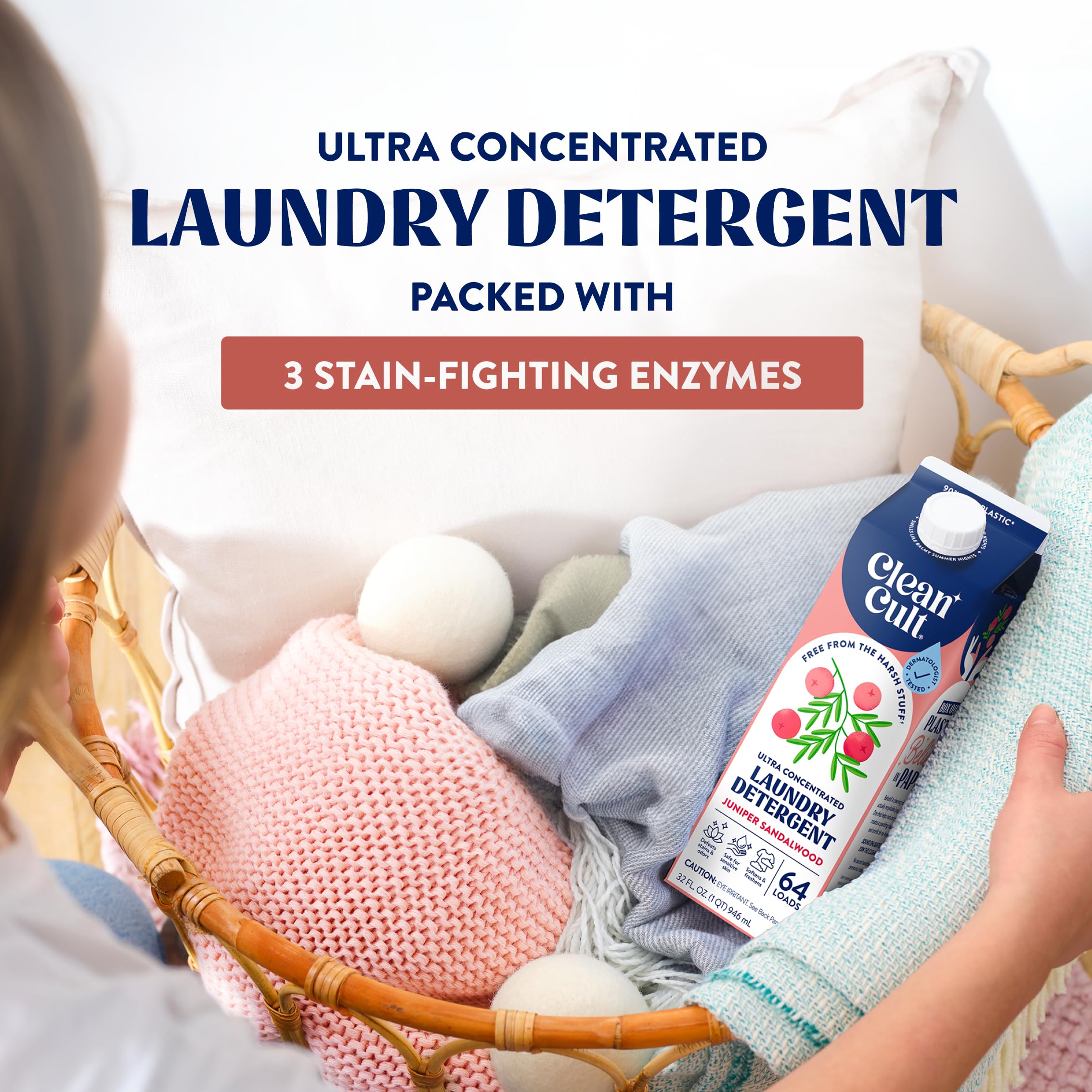 Laundry Detergent Ultra Concentrated Liquid Soap Compatible


