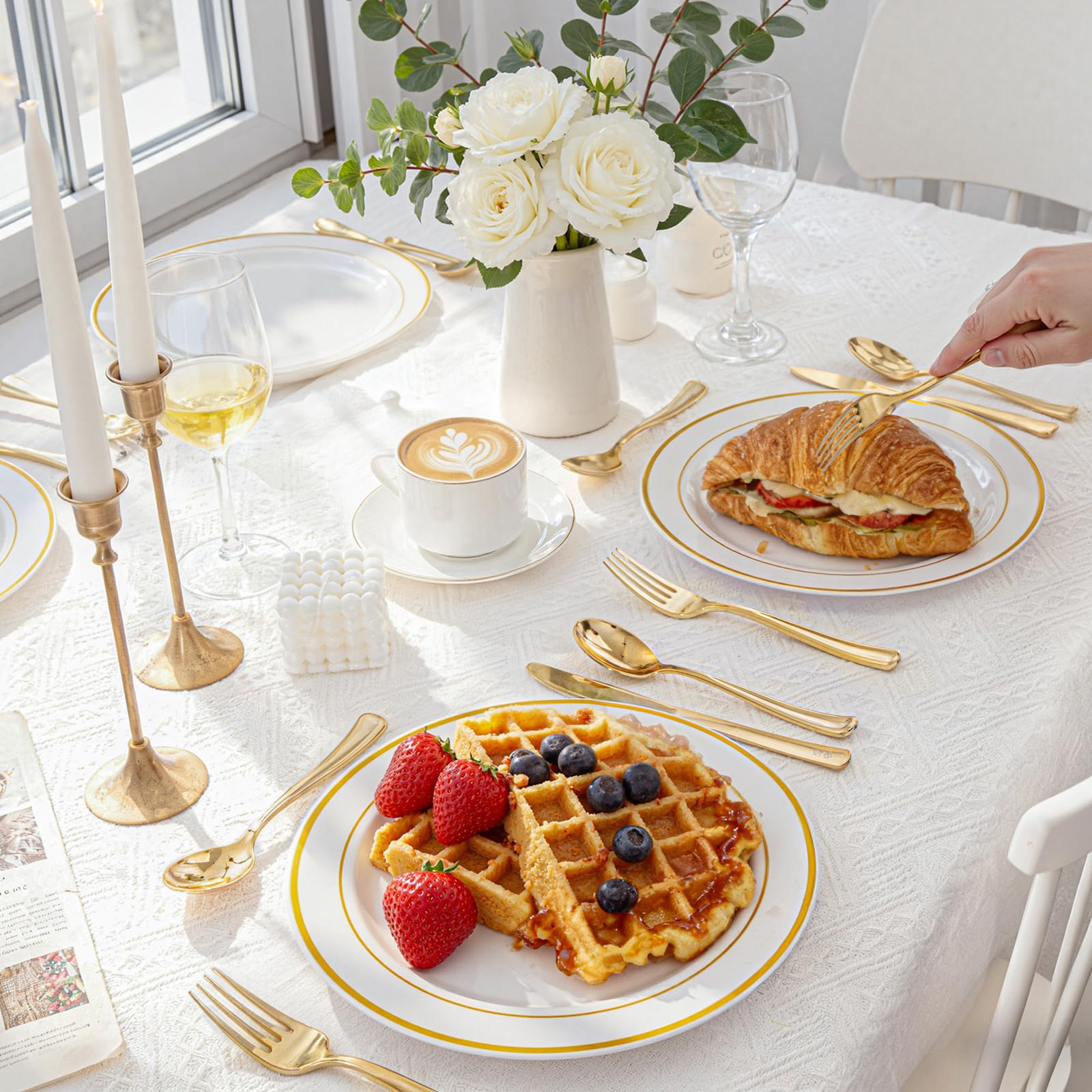 Plastic Disposable Cutlery Set - Heavy Duty

