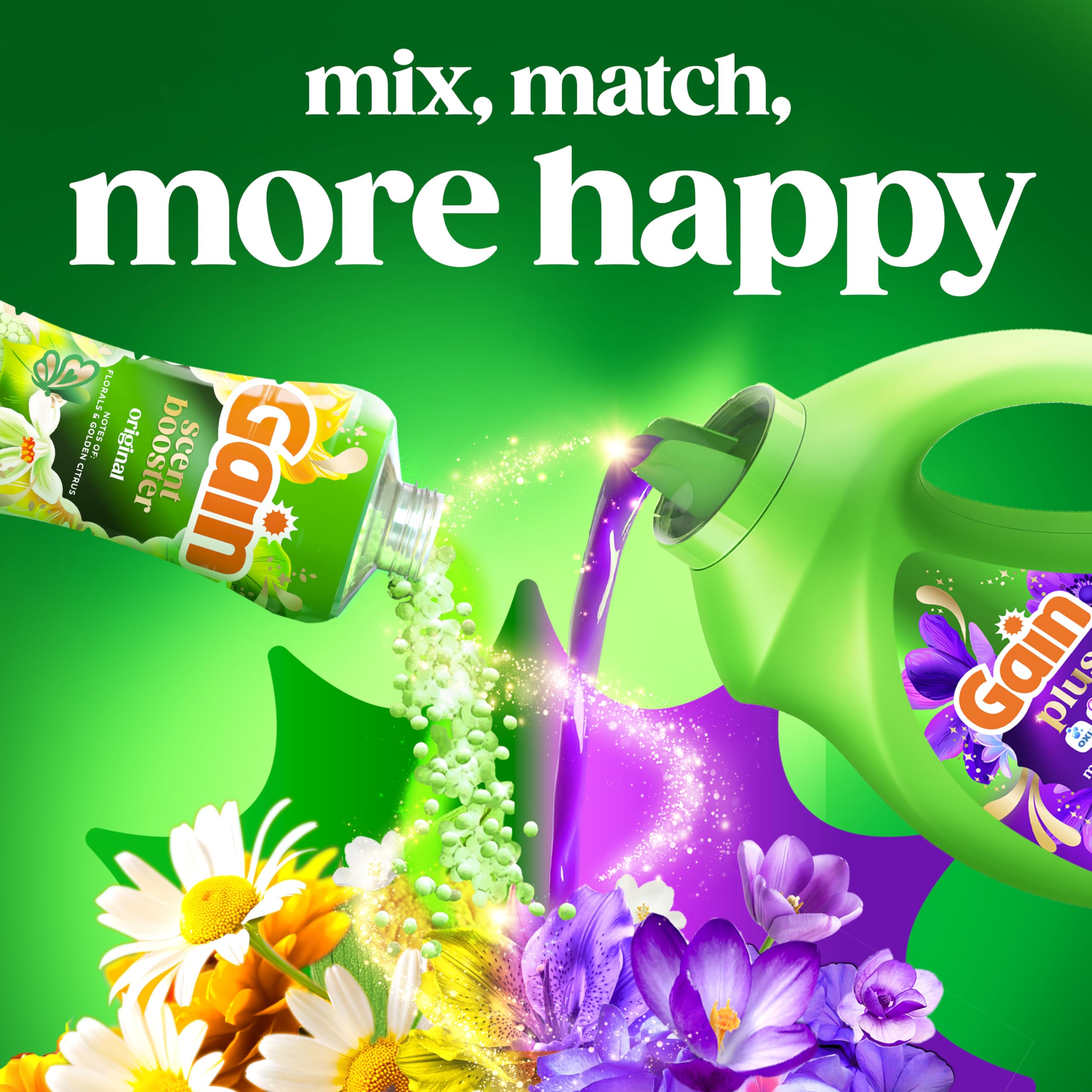 Gain Plus Liquid Laundry Detergent with Oxi - All Machines

