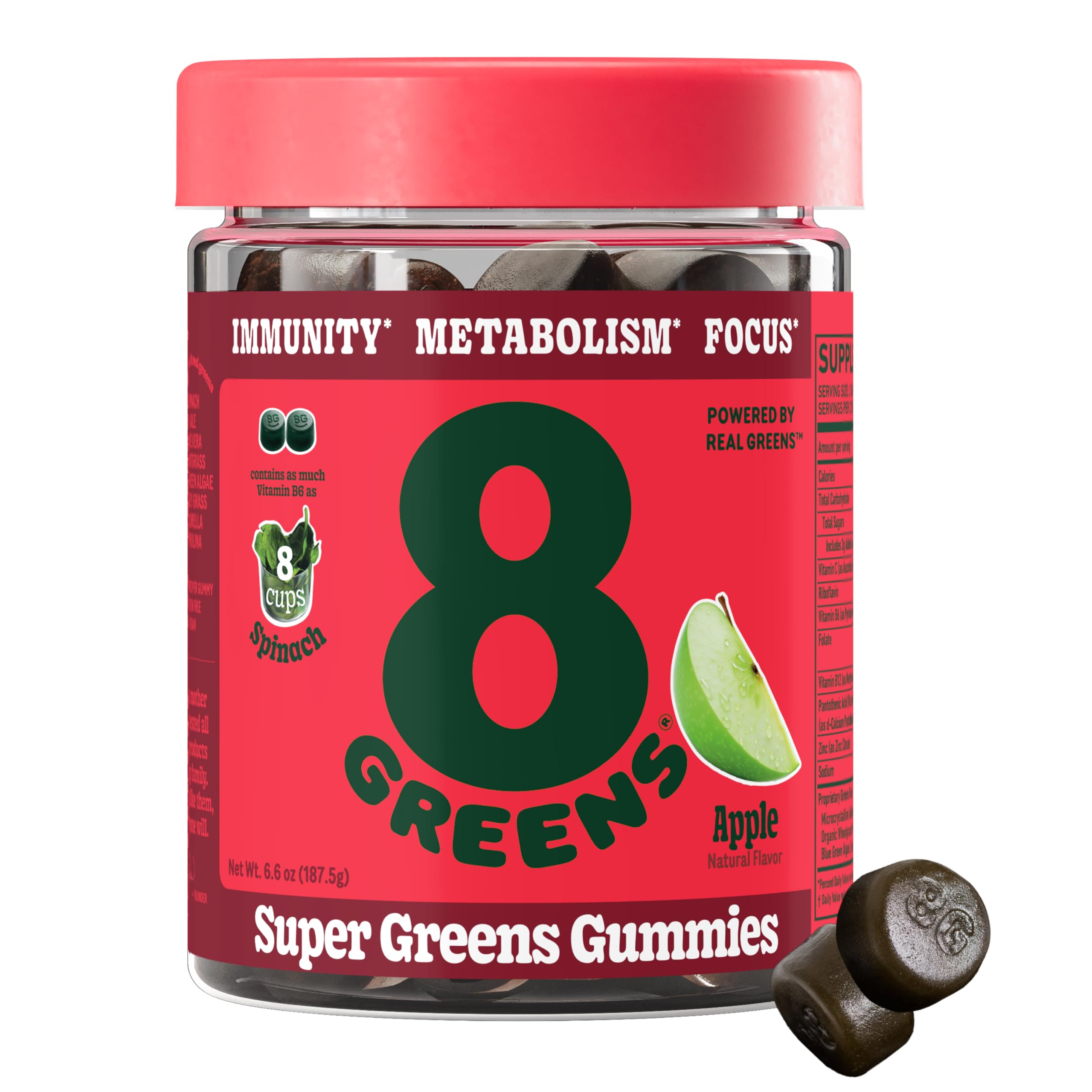 8Greens Supergreens Effervescent Tablets | Immune Metabolism

