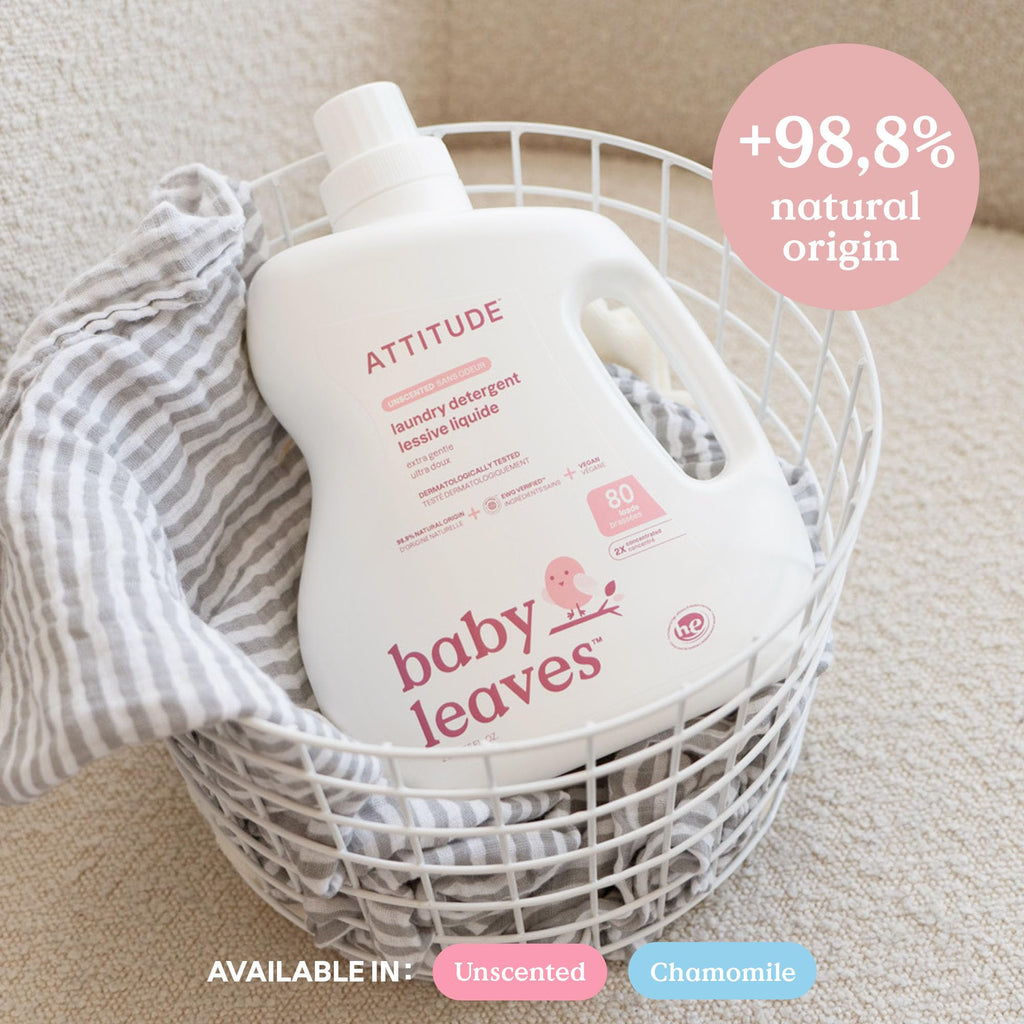 ATTITUDE Baby Laundry Detergent Liquid - EWG Verified

