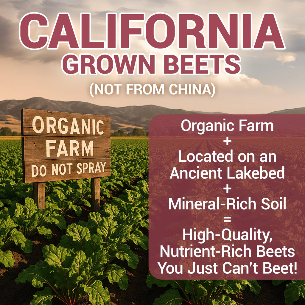 Dr. Berg Organic Beetroot Powder for Nitric Oxide

