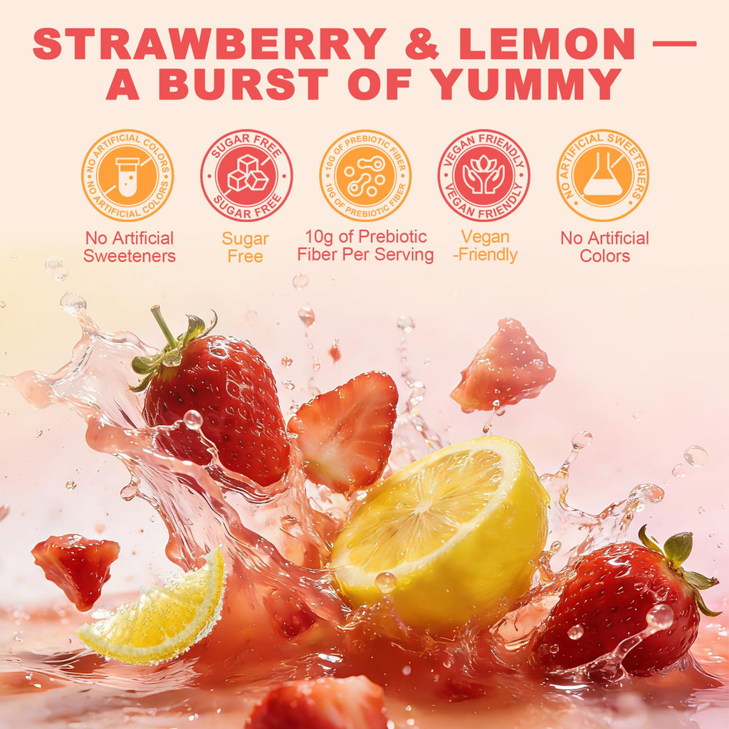 LanranBee Probiotic Fiber Gummies | Digestive Health

