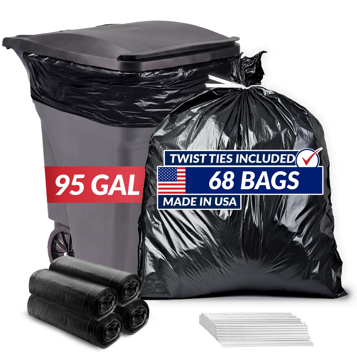 Reli. Trash Bags – Durable Waste Bags

