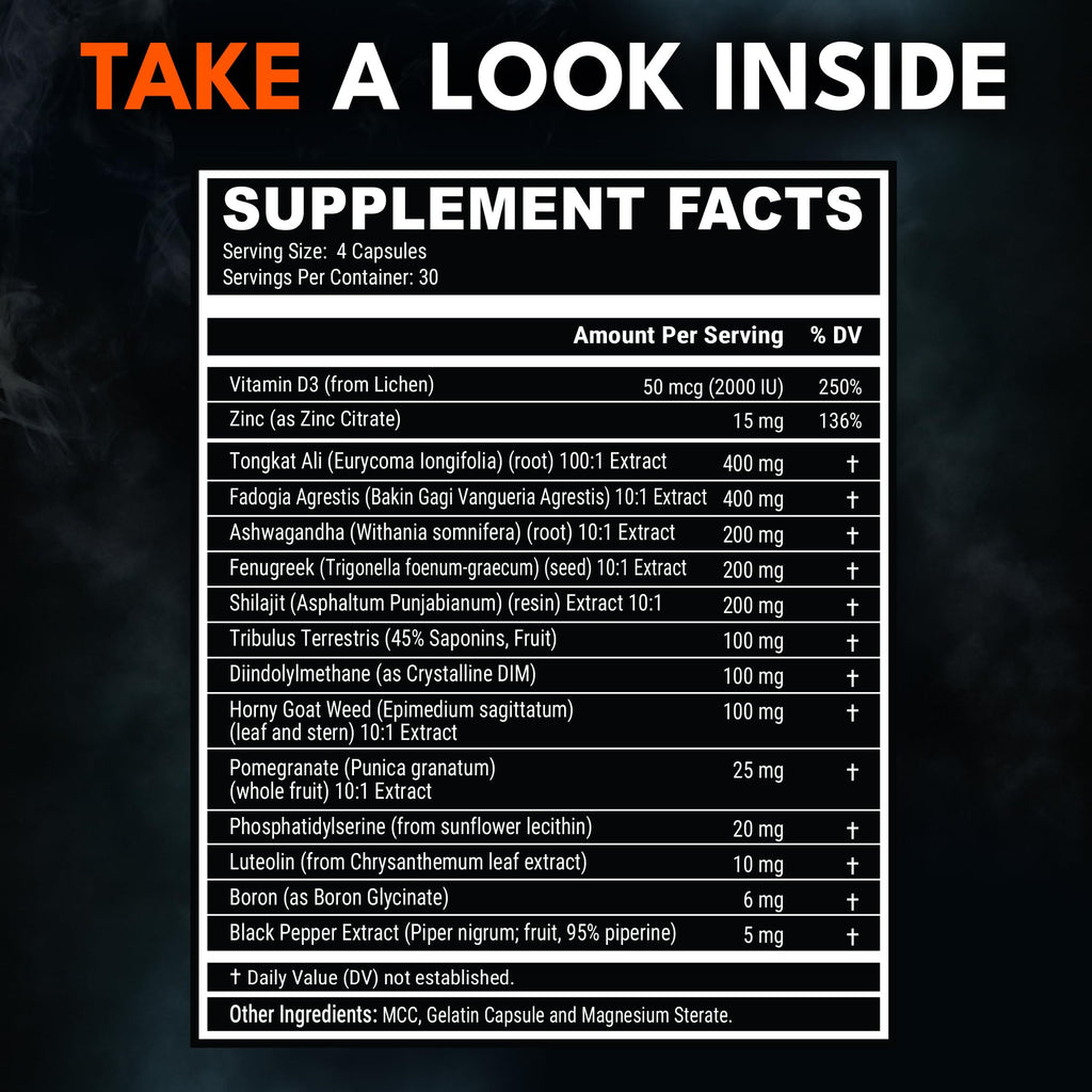 Testosterone Support Supplement for Men

