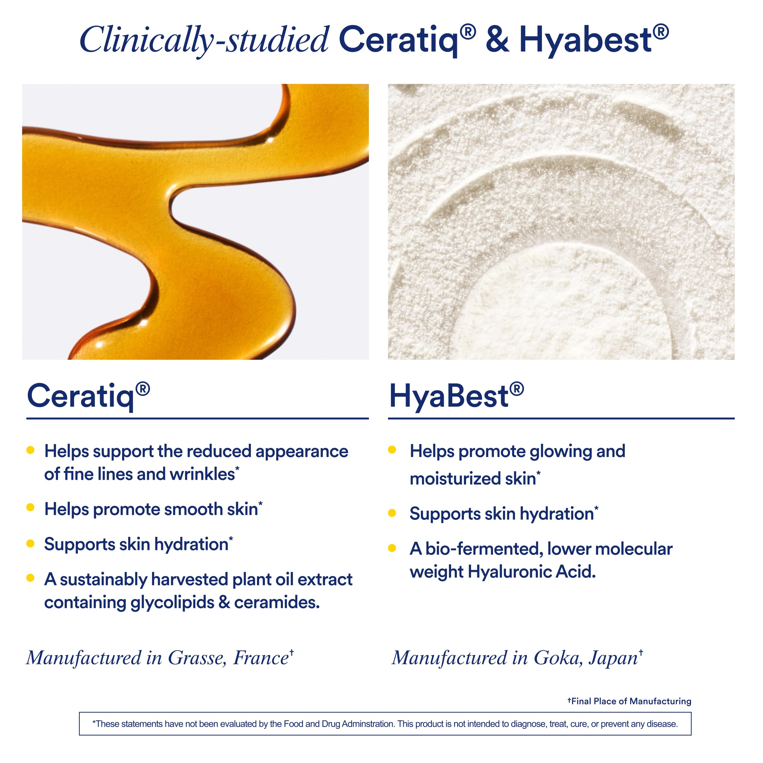 Ritual Hyaluronic Acid Skin Supplement with Hyabest Ceratiq

