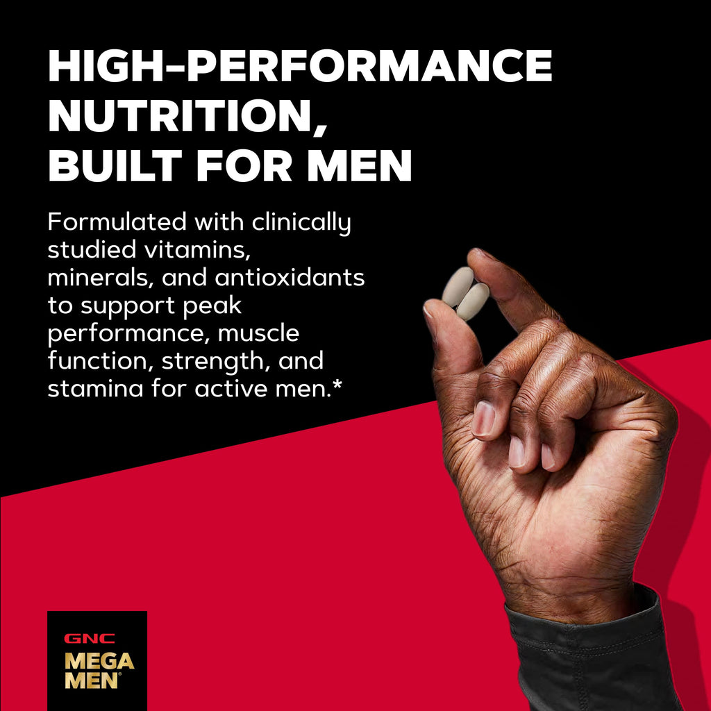 GNC Mega Men Sport Multivitamin | Timed Release Formula

