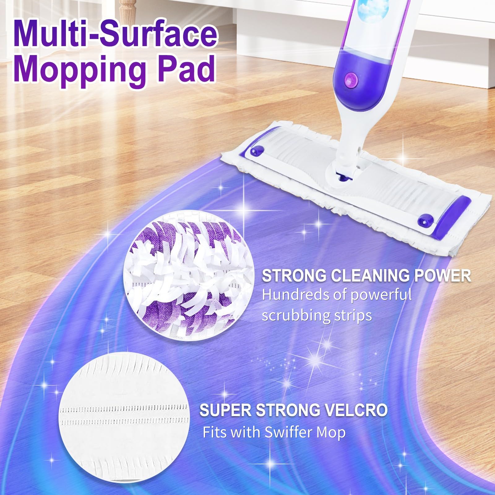 Swiffer Power Mop Pads | Disposable Multi-Surface Refills


