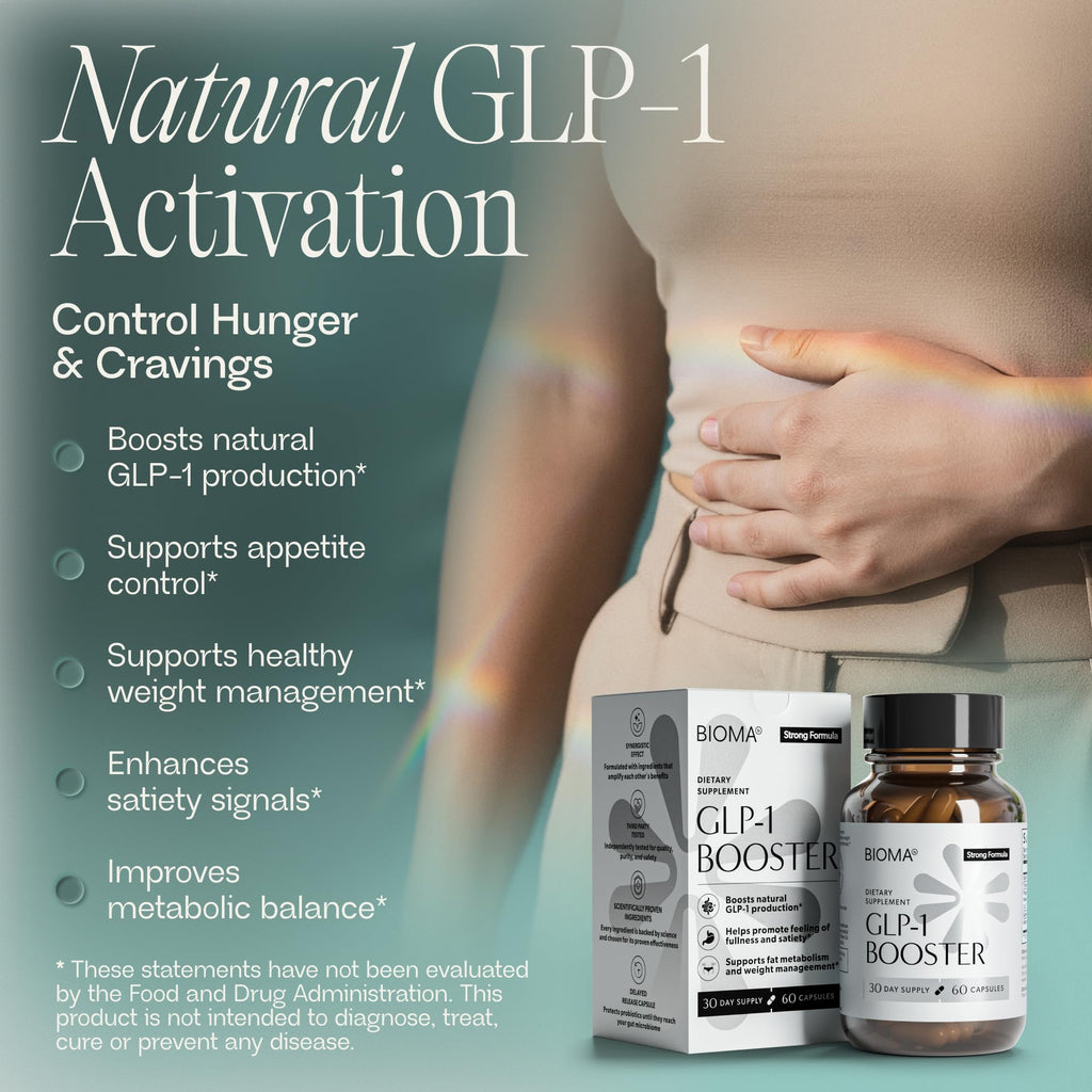 BIOMA GLP-1 Booster: Natural Appetite Support

