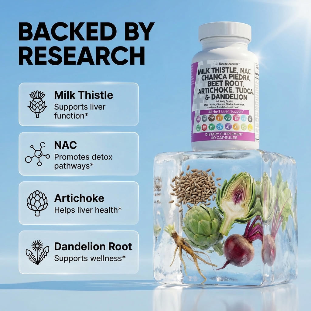 Liver Defend Detox by Clean Nutra | Milk Thistle & TUDCA

