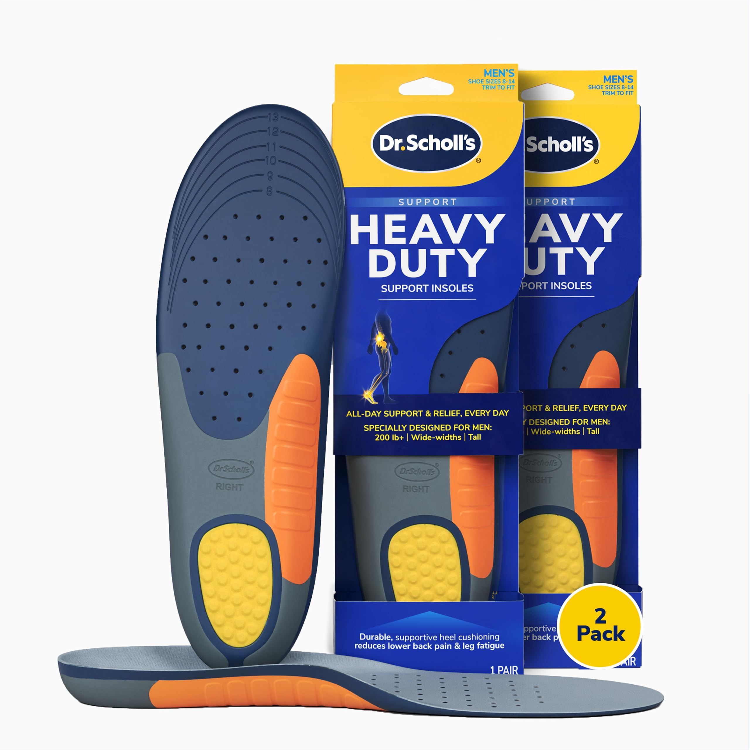 Dr. Scholl's Heavy Duty Insole Orthotics - Arch Support

