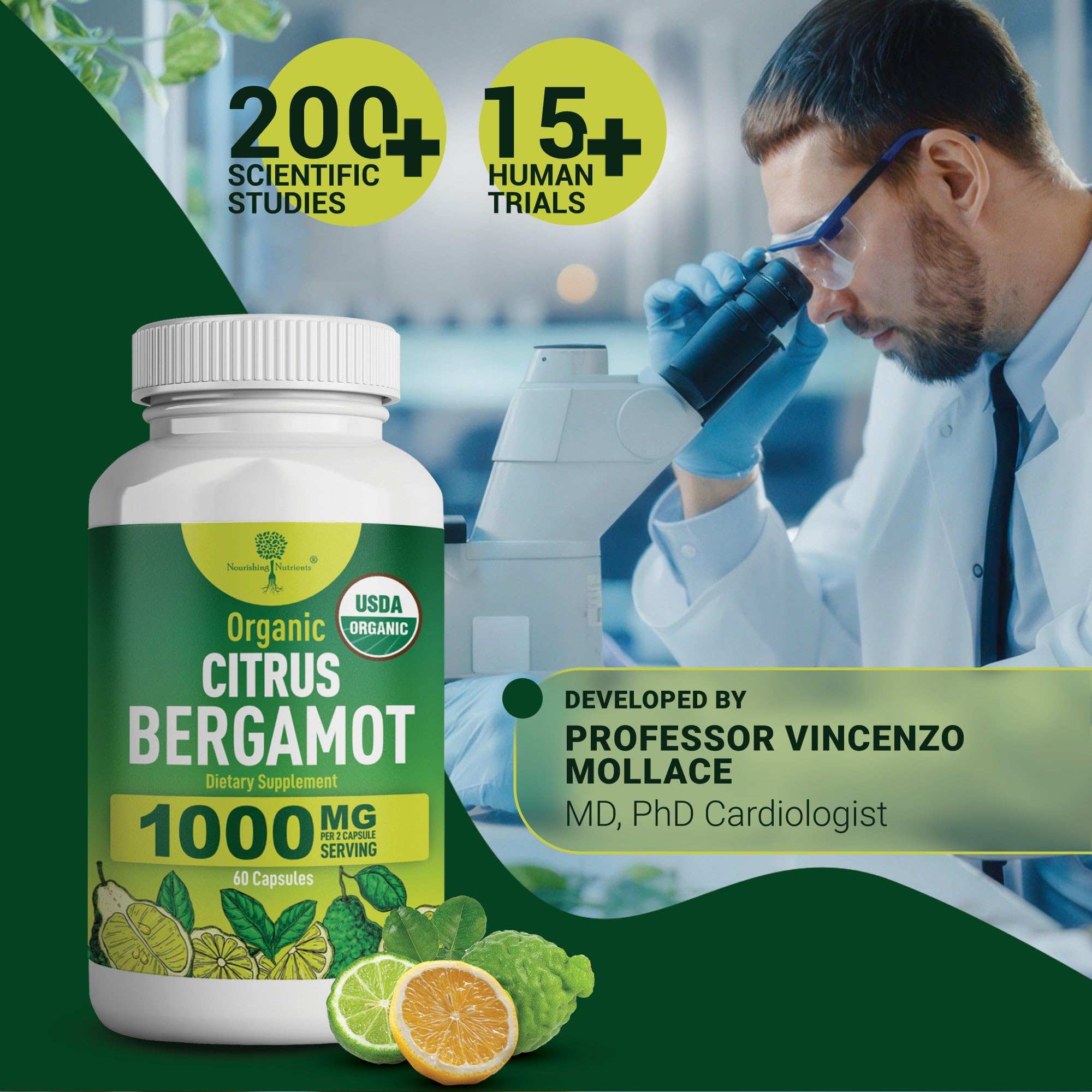 Natural Balance Citrus Bergamot Supplement 1000 mg

