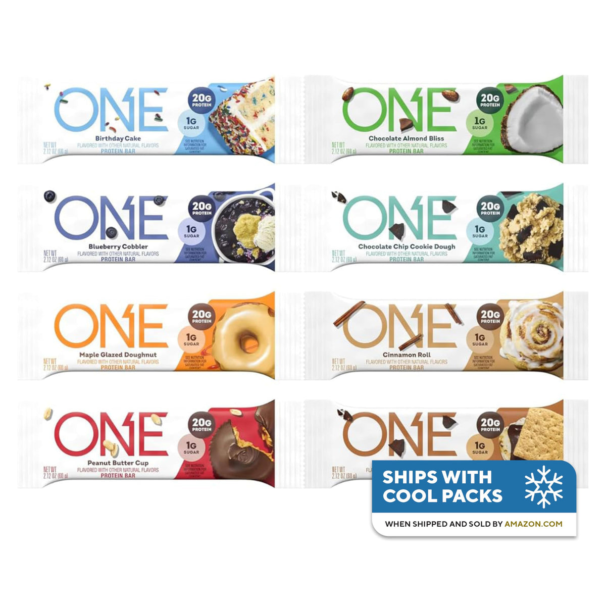 ONE Protein Bars Gluten Free High-Protein Snack