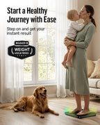 RunStar Digital Bathroom Scale with LED Display 400 lb

