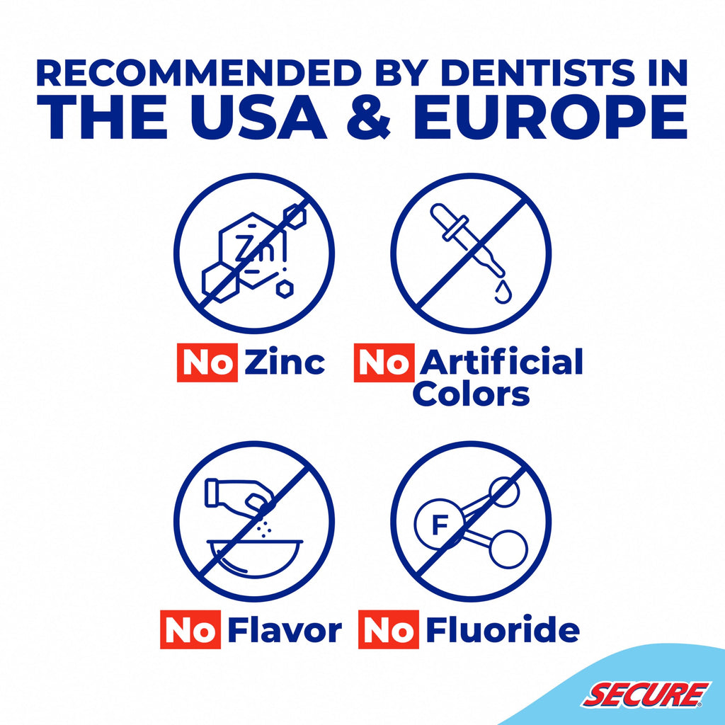 Denture Adhesive Cream for Uppers & Partials – Zinc-Free

