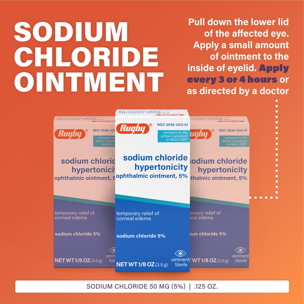 Rugby Ophthalmic Ointment with Sodium Chloride Hypertonicity

