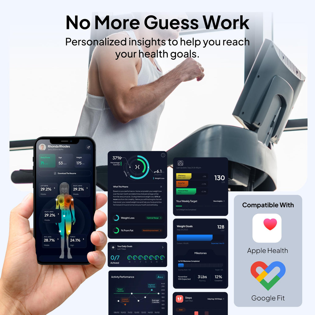 Hume Health Body Pod: Home Body Analyzer with Bluetooth App

