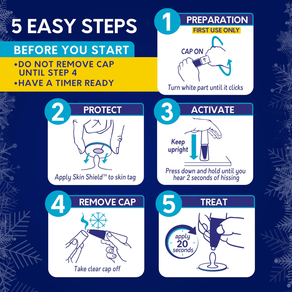 Compound W Nitrofreeze Skin Tag Remover Kit | FDA Cleared

