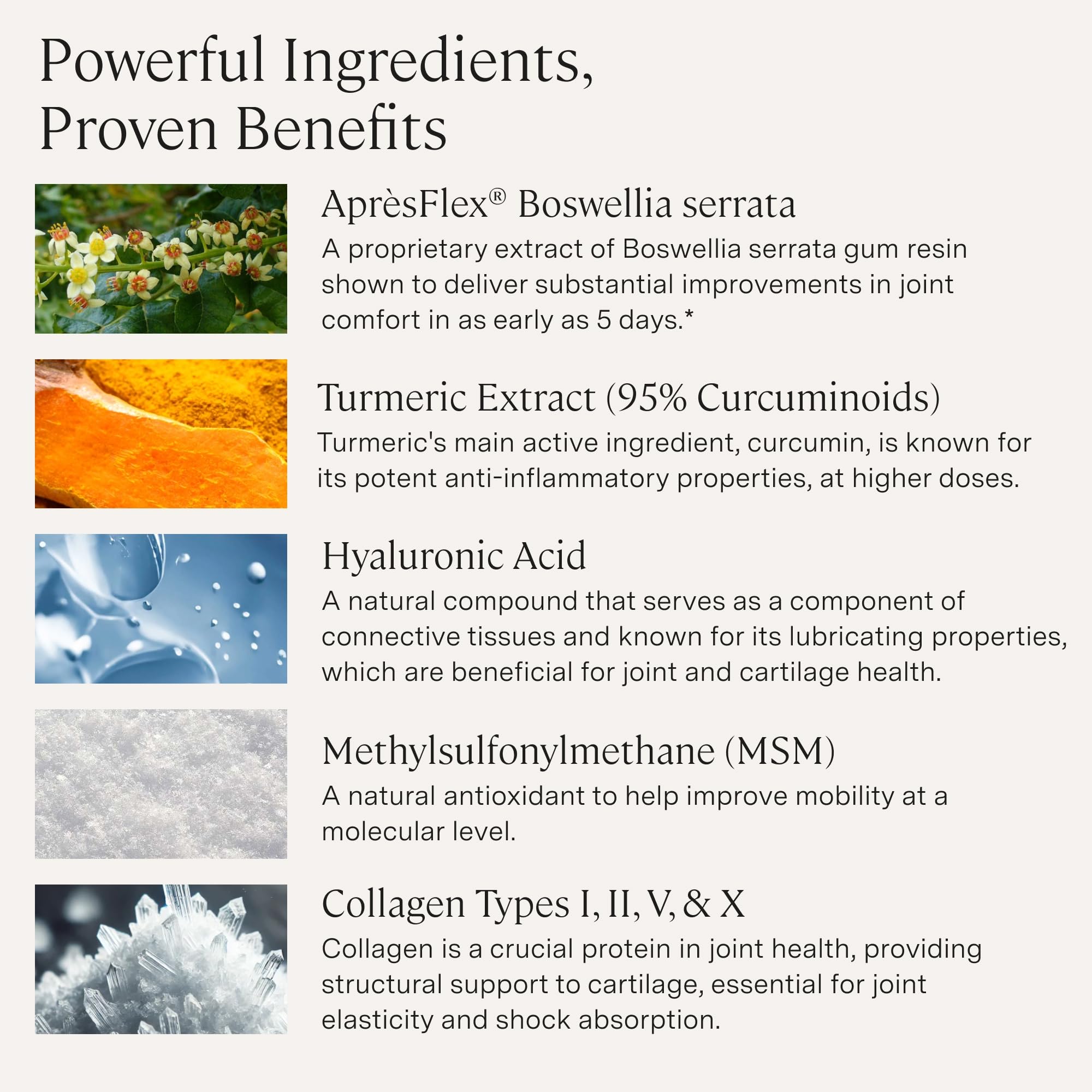 Stonehenge Health Joint Supplement AprèsFlex Boswellia

