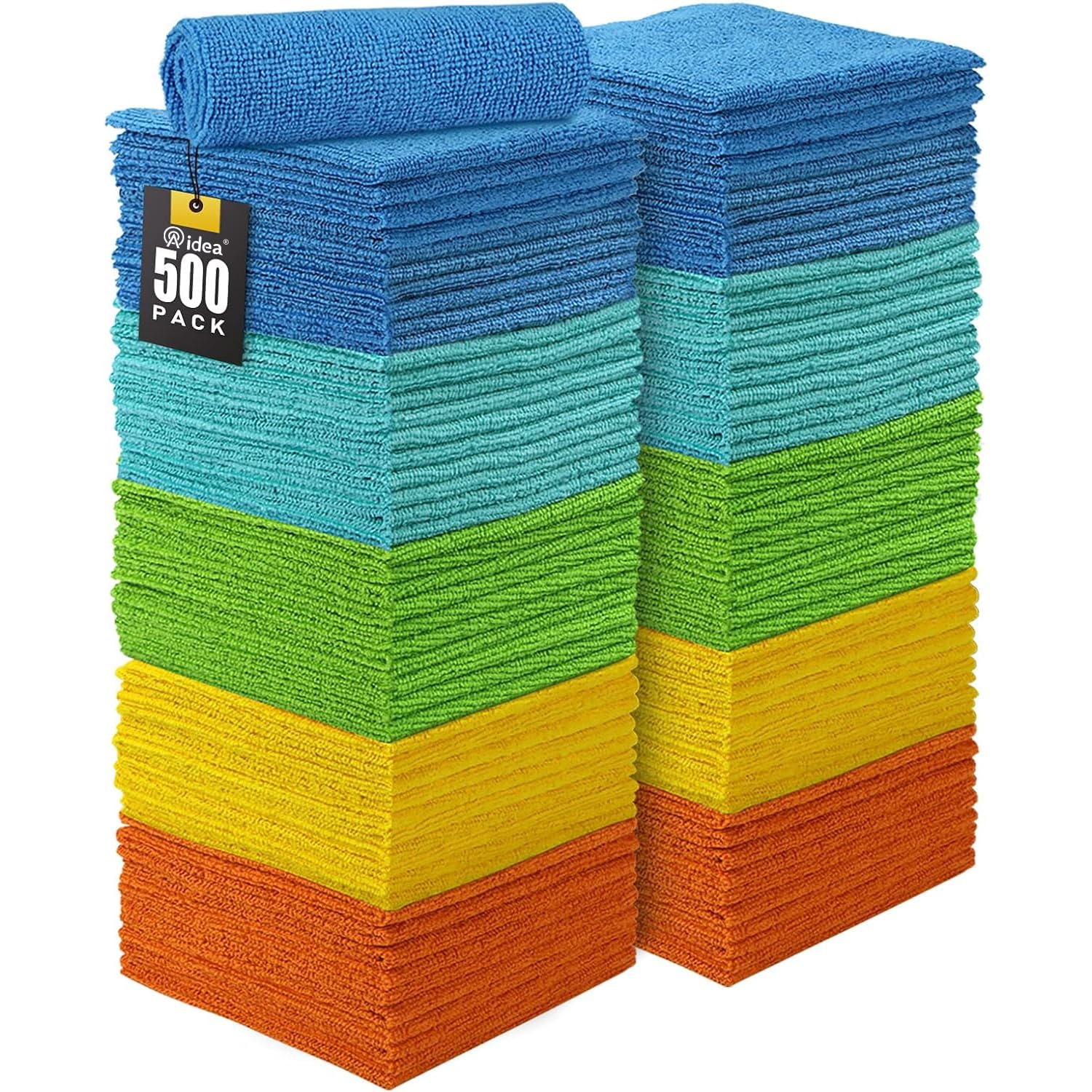AIDEA Microfiber Cleaning Cloths – Soft, Absorbent Towels