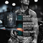 Gorilla Mind Sigma Testosterone Booster with Tongkat Ali

