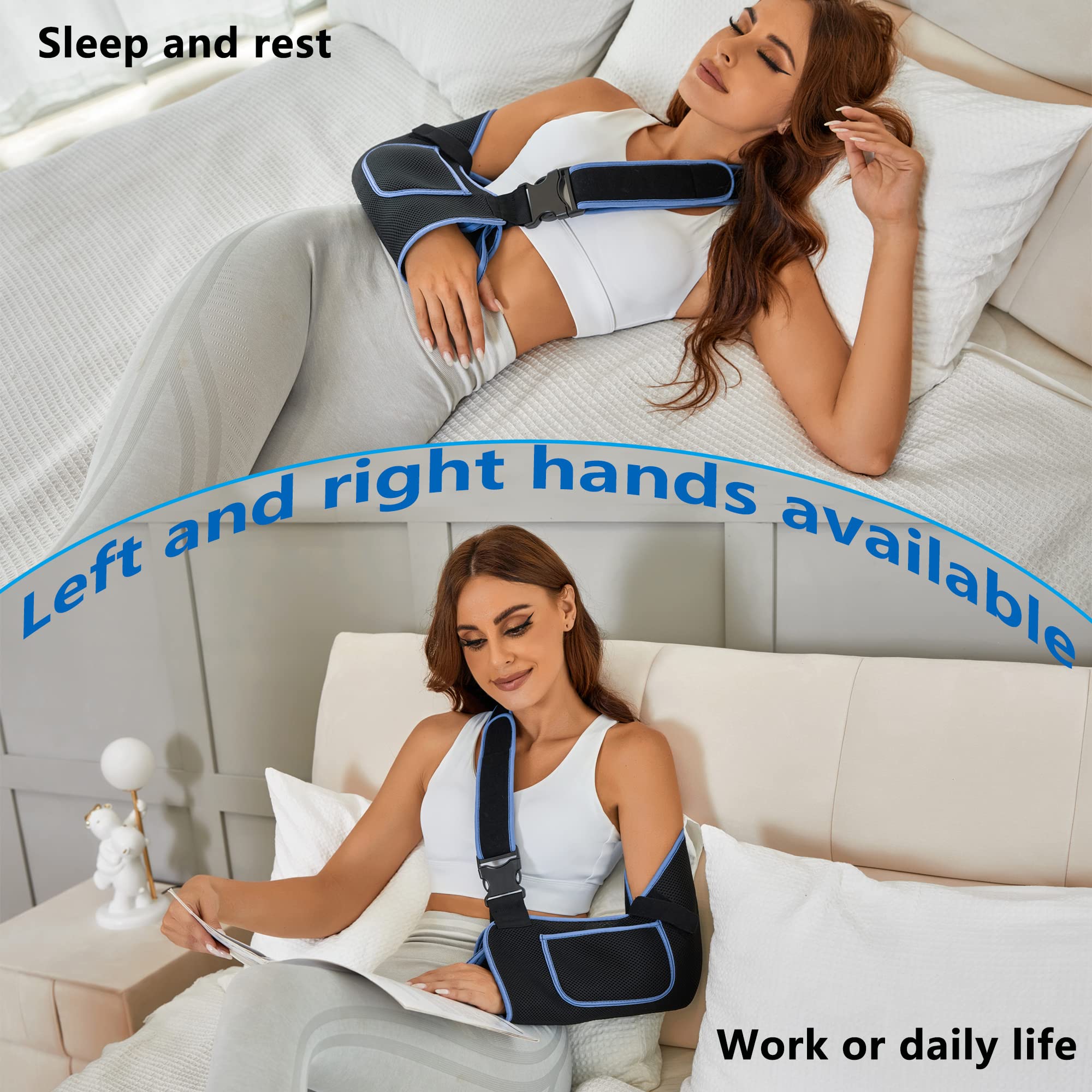 VISKONDA Arm Sling - Shoulder Immobilizer for Rotator Cuff

