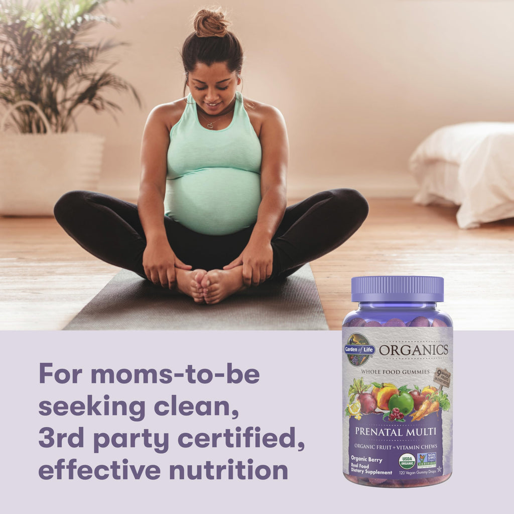 Garden of Life Organics Prenatal Gummies – Berry Vegan


