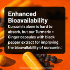 NatureWise Turmeric Curcumin + Ginger Supplement - Vegan

