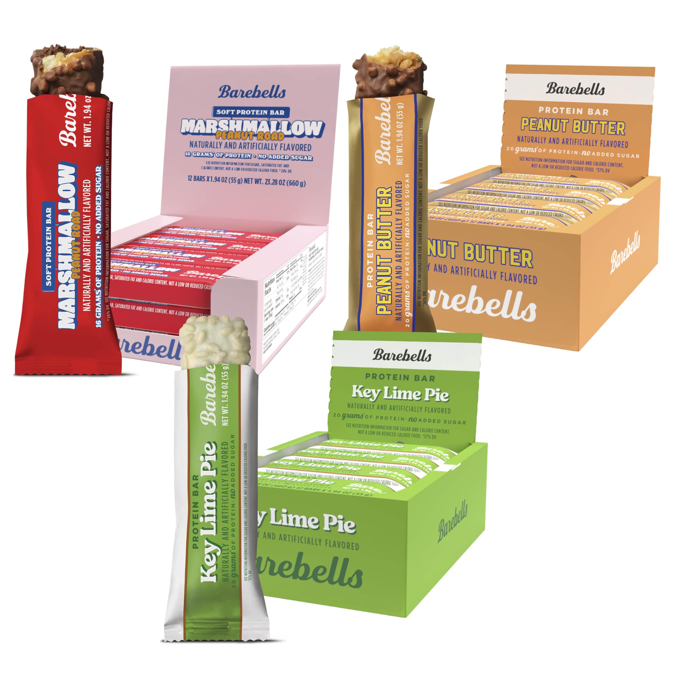 Barebells Protein Bar - 20g Protein, No Added Sugar - High Protein Snack